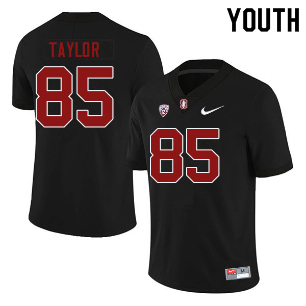 Youth #85 Shield Taylor Stanford Cardinal College Football Jerseys Sale-Black